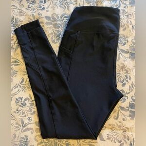 Black High-Waisted Mondetta Leggings with Pockets